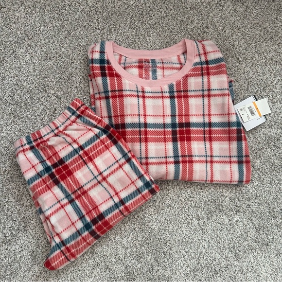Roudelain Other - Christmas Plaid Pink, Red and Green Women Pajamas Size Small NWT